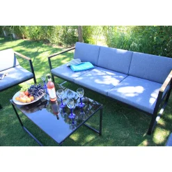 acamp Lounge-Set Space 5-teilig