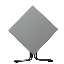 acamp Tisch Piazza 70 x 70 cm anthrazit/inox