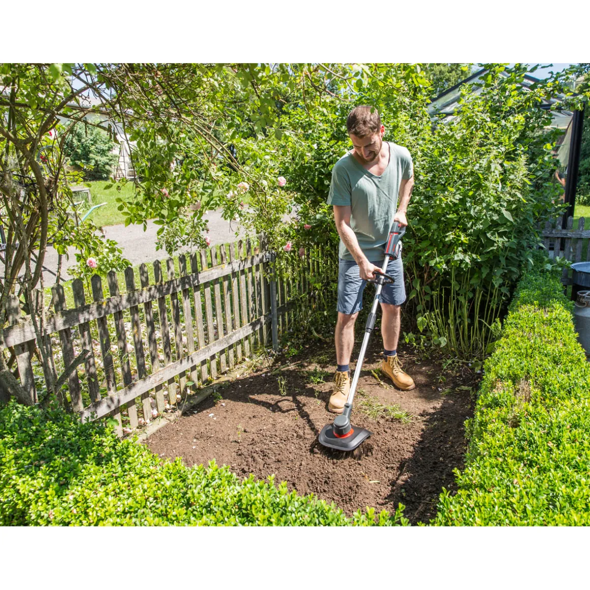 AL-KO Akku-Bodenhacke 18 VTL 1820 inkl Akku