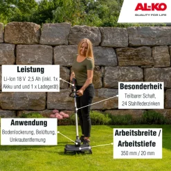 AL-KO Akku-Lüfter AR 1835 inkl Akku