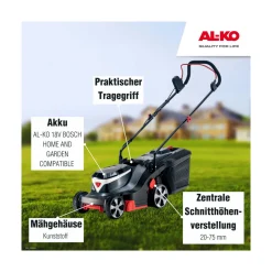AL-KO Akku-Rasenmäher 3.82 Li Easy