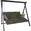 Angerer Freizeitmöbel GmbH Hollywoodschaukel „Relax Smart“, olive