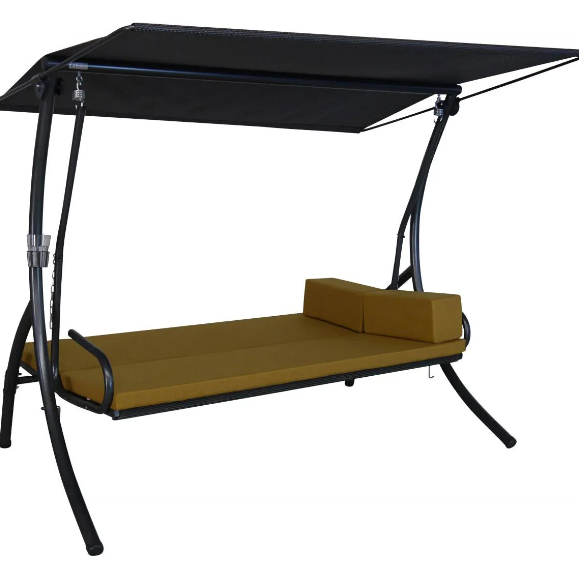 Angerer Freizeitmöbel GmbH Hollywoodschaukel „Elegance Tolar“, ocker