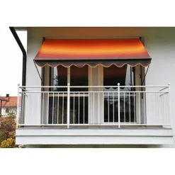 Angerer Freizeitmöbel GmbH Klemmmarkise orange/braun, 200 cm