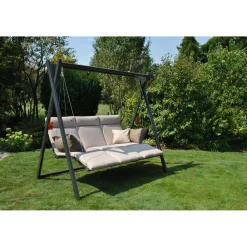 Angerer Freizeitmöbel GmbH Hollywoodschaukel „Relax Smart“, sand