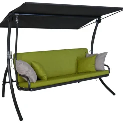 Angerer Freizeitmöbel GmbH Hollywoodschaukel 3-Sitzer Elegance Smart lime