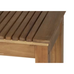 Bank Falun 2-Sitzer 120 x 33 x 45 cm Akazienholz FSC