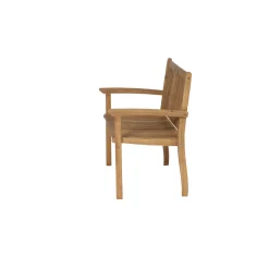 Bank Paleros 2-Sitzer 62 x 120 x 92,5 cm Akazienholz FSC