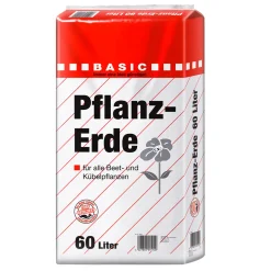 Basic Pflanzerde torfreduziert 60 L