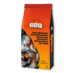 BBQ-Holzkohlebriketts 2,5 kg