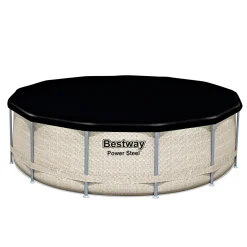 Bestway Pool-Set OS Power Steel mit Sonnenschutz 3,96 x 1,07 m