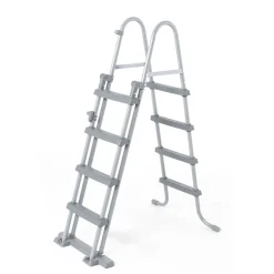 Bestway Stahlwandpool-Set Hydrium oval grau 500 x 120 x 360 cm