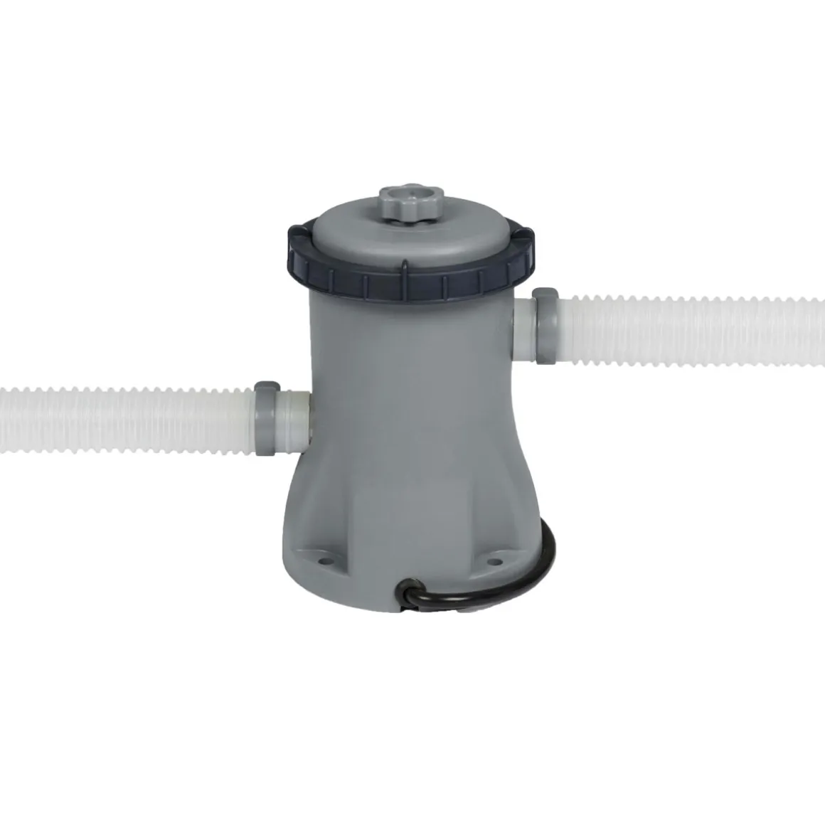 Bestway Steel Pro Frame Pool-Set mit Filterpumpe 400 x 211 x 81 cm blau eckig