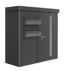 Biohort FloraBoard zu Gerätehaus Neo dunkelgrau-metallic