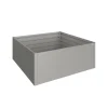 Biohort Hochbeet Größe 2 x 2 m quarzgrau-metallic
