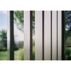 Biohort Lamellenseitenwand Gr. 3,5m quarzgrau-metallic