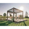 Biohort Pergola Gr. 4 x 3 dunkelgrau/silber-metallic