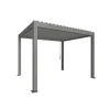 Biohort Pergola Gr. 3,5 x 3 quarzgrau/silber-metallic