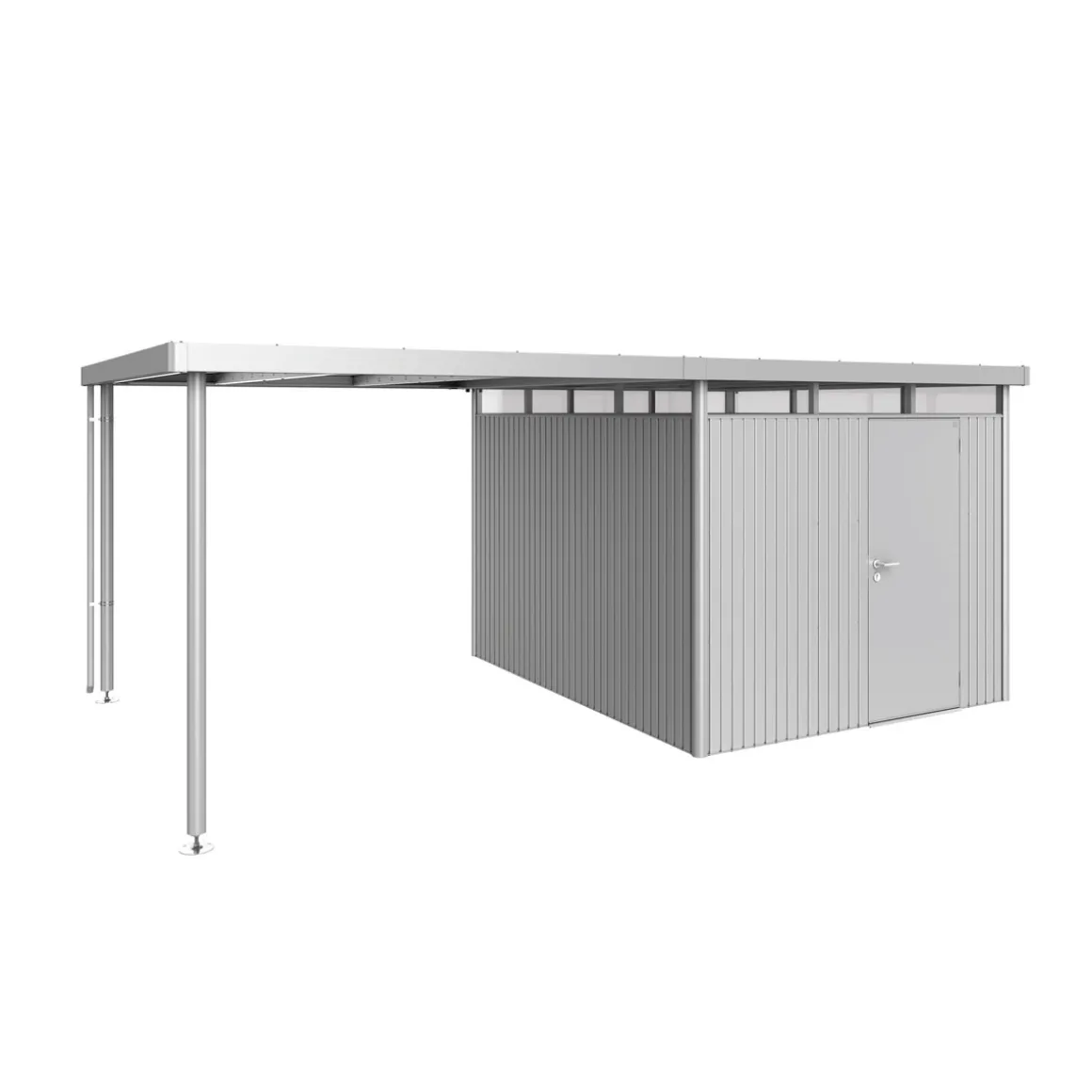 Biohort Seitendach Highline H5 silber