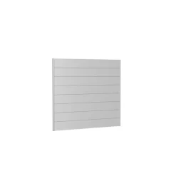 Biohort Wandpaneel für Sichtschutz ohne Acrylglas 200x180 silber-metallic