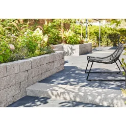 Blockstufe „Natura“ Kristall-Granit 105x35x16 cm