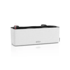 Blumenkasten Balconissima Color mit Halterung 40 cm weiß