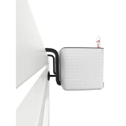 Blumenkasten Balconissima Color mit Halterung 40 cm weiß