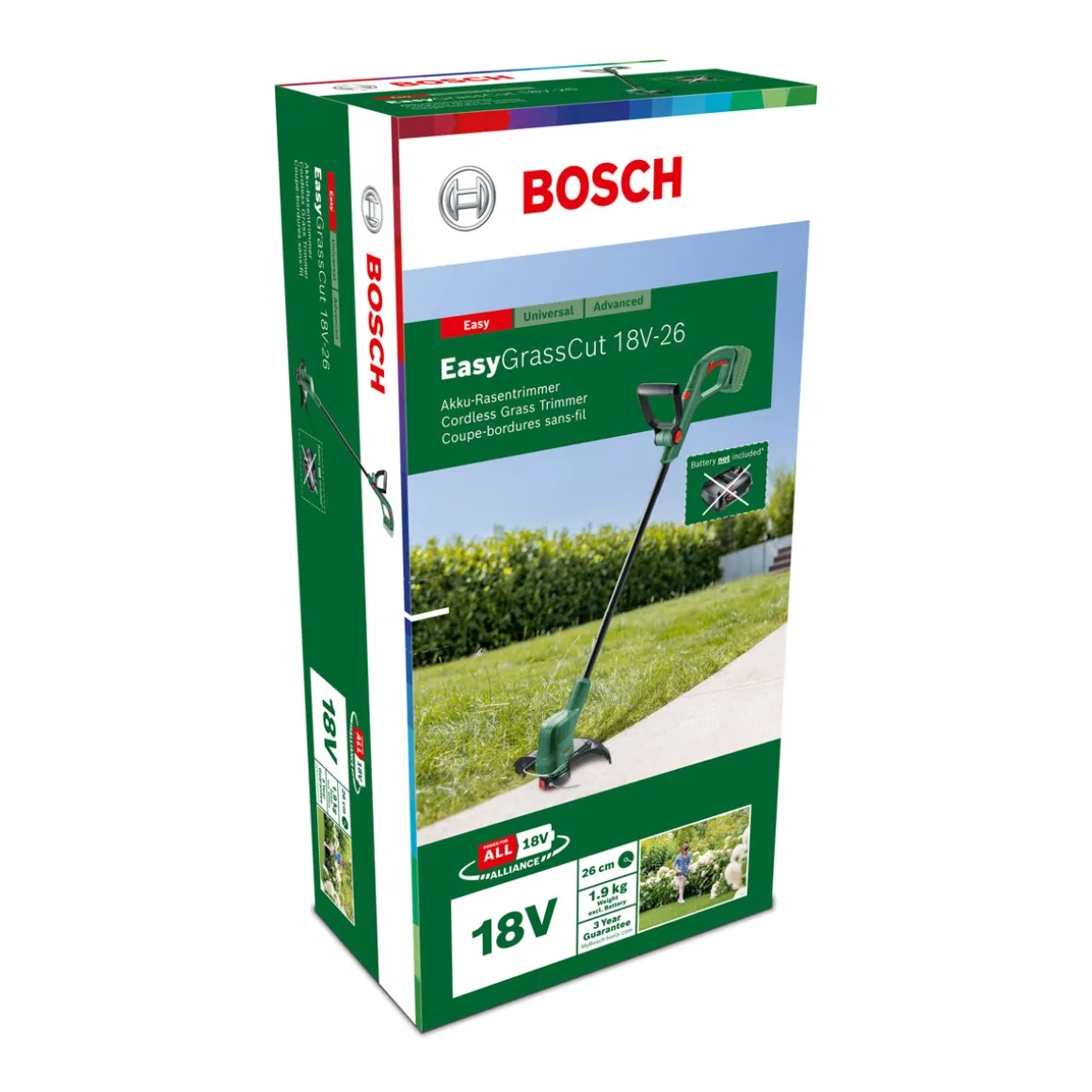 Bosch Akku-Rasentrimmer EasyGrassCut 18 Solo