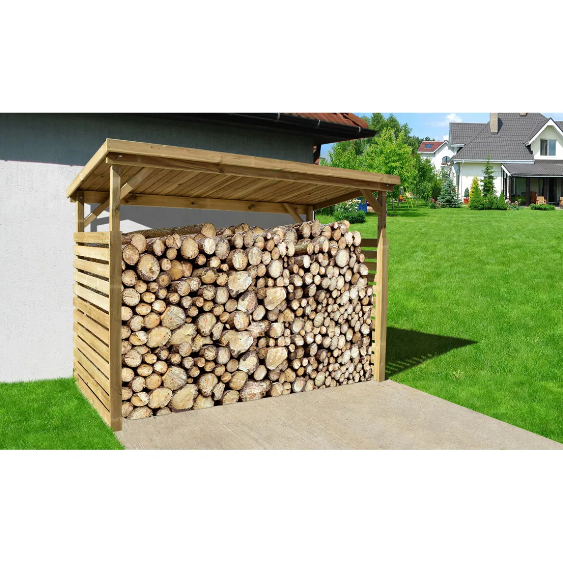 Brennholzlager 663 B Größe 2