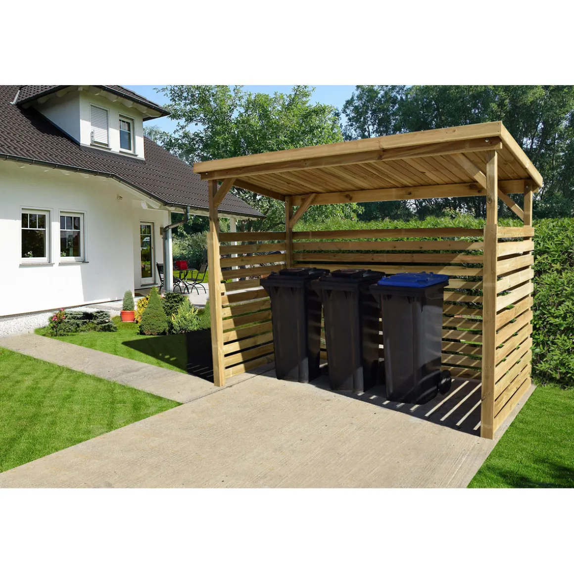 Brennholzlager 663 B Größe 2