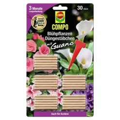 Compo Blühpflanzen Düngestäbchen mit GUANO 30 Stäbchen