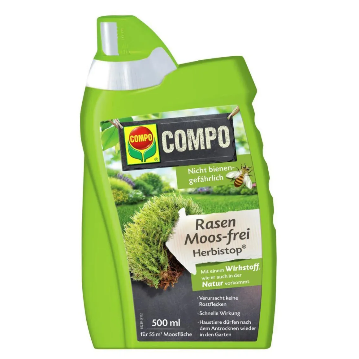 Compo Rasen Moos-frei Herbistop 500 ml