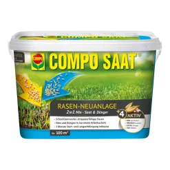 Compo Rasen-Neuanlage Mix Samen und Dünger 2,2 kg