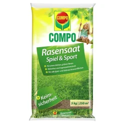 Compo Rasensaat Spiel und Sport 5 kg für 250 m²