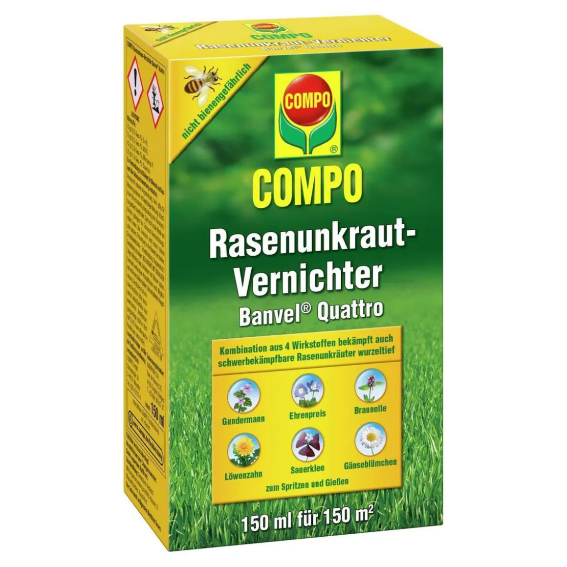 Compo Rasenunkraut-Vernichter Banvel Quattro 150 ml