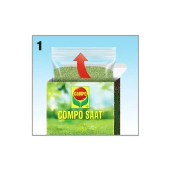 Compo SAAT Nachsaat-Rasen 1 kg für 50 m²