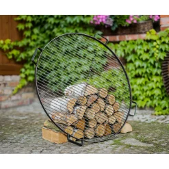 CookKing Grillrost 80 inkl. 4 Griffen 80cm Schwarz