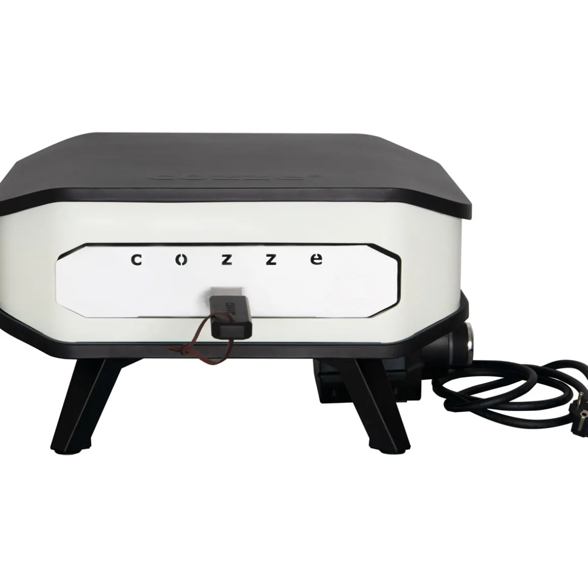 COZZE Pizzaofen Elektro 230V mit Tür und Pizzastein 2200 W