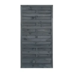 Dichtzaum 90 x 180 cm glatt Kiefer dunkel- grau gebeizt