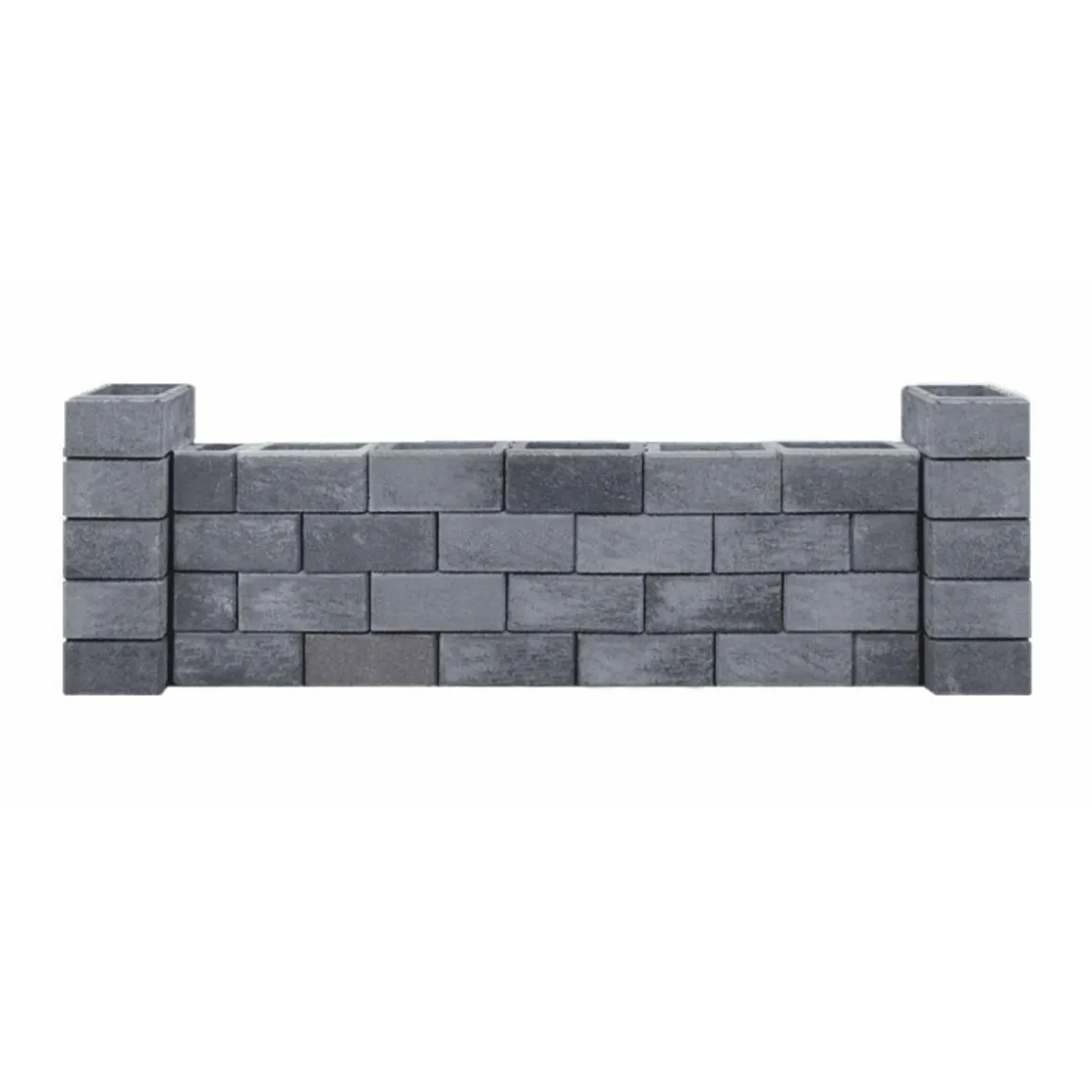 Diephaus Gartenmauersteine 50 x 25 x 20 cm Quarzit-Normalst.