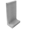 Diephaus L-Stein grau 80 x 40 x 40 x 7 cm