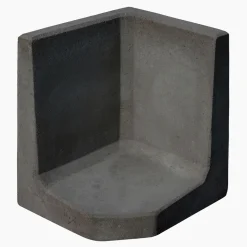 Diephaus L-Stein-Ecke anthrazit 60 x 50 x 50 x 7 cm