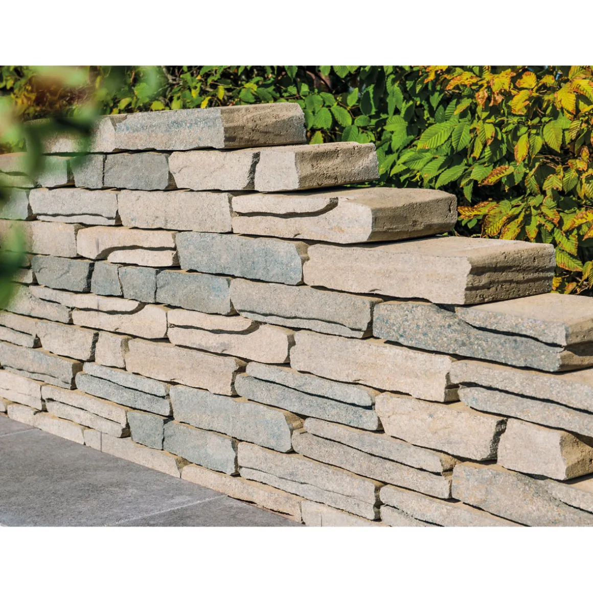 Diephaus Mauer Vived 40/18/8 cm Muschelkalk