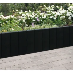 Diephaus Rechteckpalisade Anthrazit 90 x 20 x 8 cm