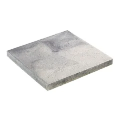 Diephaus Terrassenplatte Weiss-Schwarz 40 x 40 x 4 cm