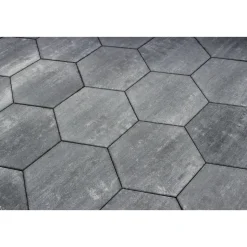 Diephaus Terrassenplatte No 1 Diamond Graphit 46 x 40 x 4 cm