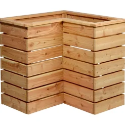 dobar Eck-Hochbeet 78 x 73 x 78 cm beige