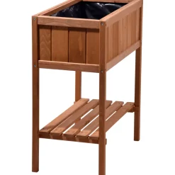 dobar Hochbeet 76 x 80 x 40 cm braun