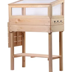 dobar Hochbeet beige 116 x 110 x 40 cm