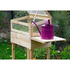 dobar Hochbeet beige 116 x 110 x 40 cm